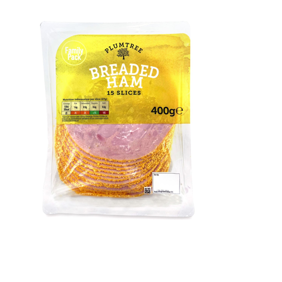 Plum Tree Farm Breaded Ham 400g