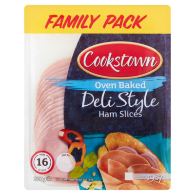 Cookstown Oven Baked Deli Style Ham 16 Slices