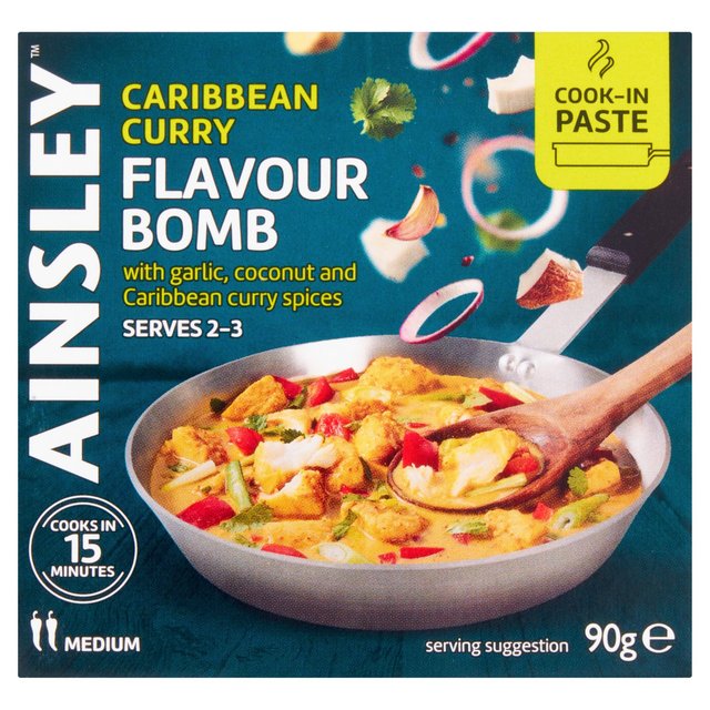 Ainsley Harriott Caribbean Curry Flavour Bomb 90g