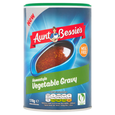 Aunt Bessie's Vegetable Gravy