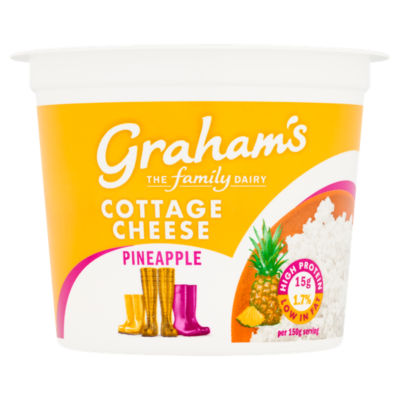 Graham's The Family Dairy Cottage Cheese Pineapple 300g