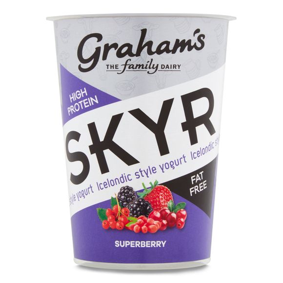 Graham's The Family Dairy Skyr Superberry Icelandic Style Yogurt 450g