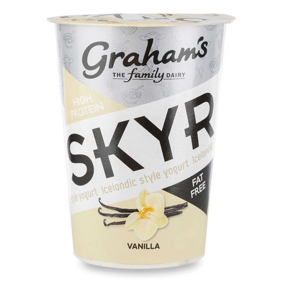 Graham's The Family Dairy Skyr Vanilla Icelandic Style Yogurt 450g