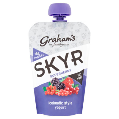 Graham's Skyr Superberry Icelandic Style Yogurt