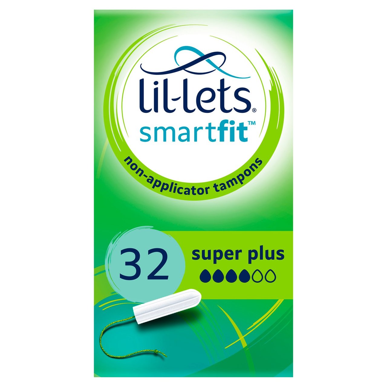 Lil-Lets Non-Applicator Tampons Super Plus - HelloSupermarket
