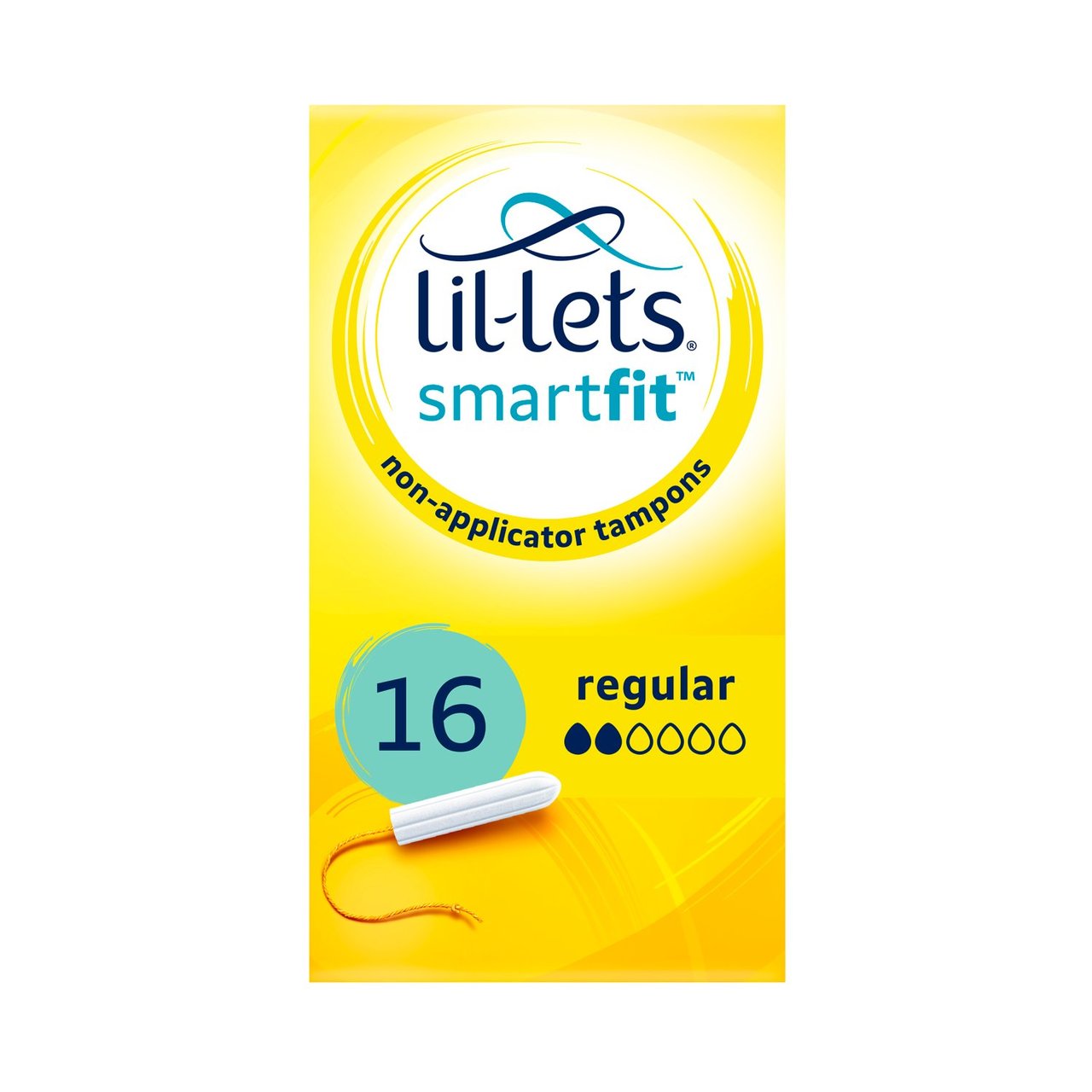 Lil-Lets Regular Non-Applicator Tampons