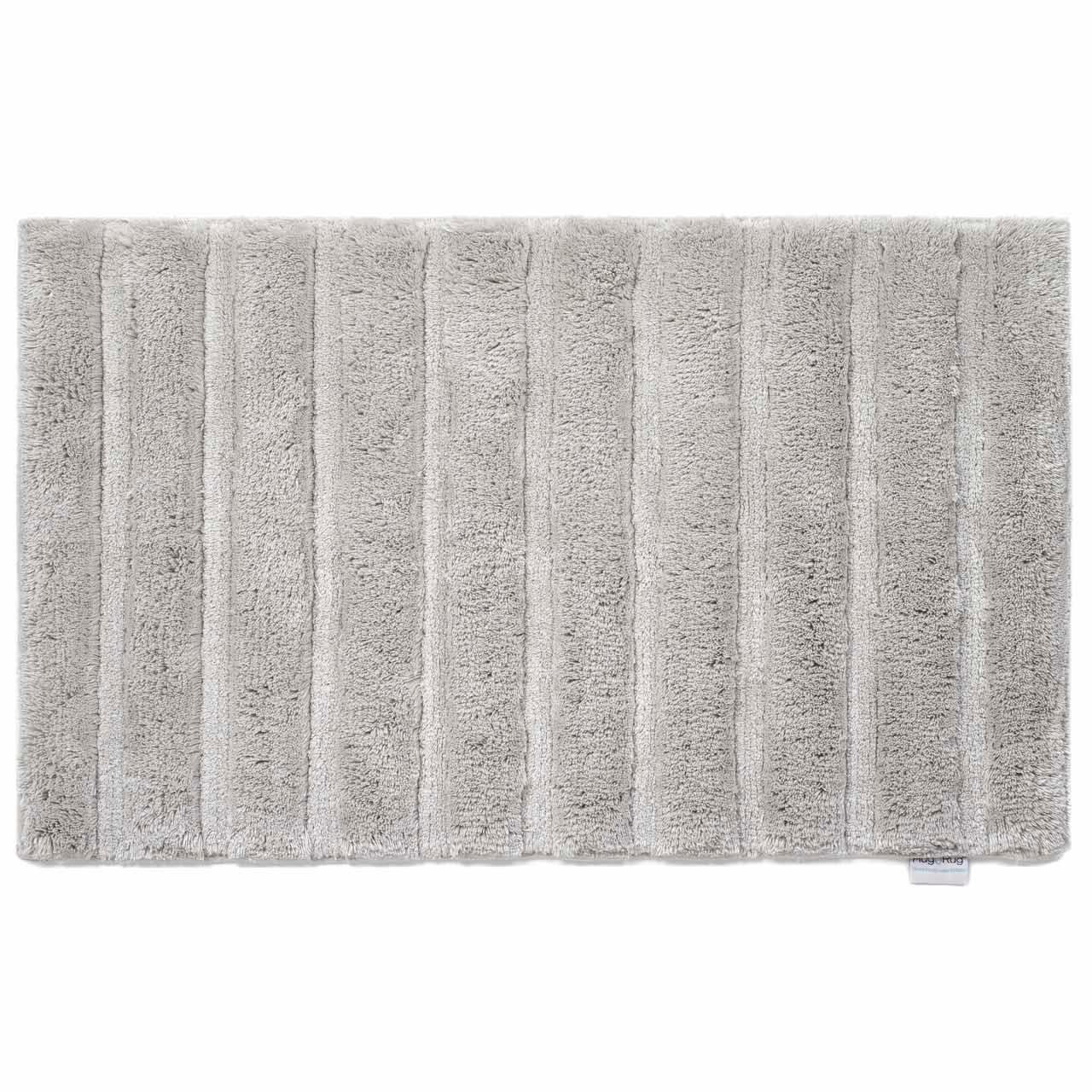 Hug Rug Biodegradable Bathmat Stripe, Silver