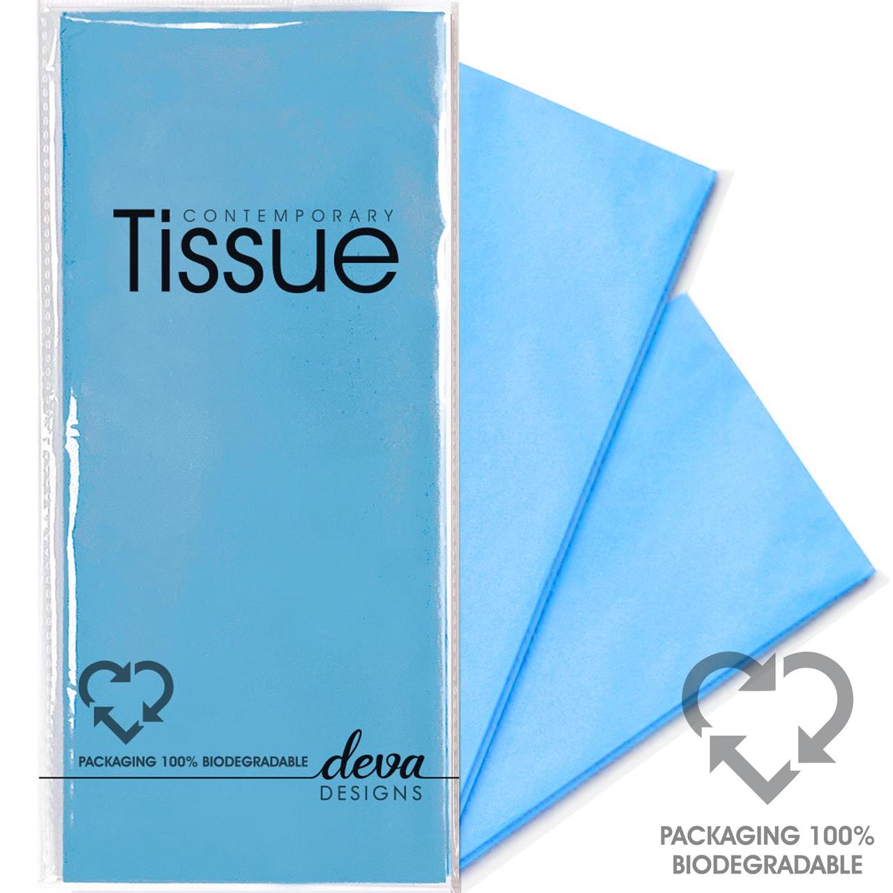 Soft Blue Tissue Paper