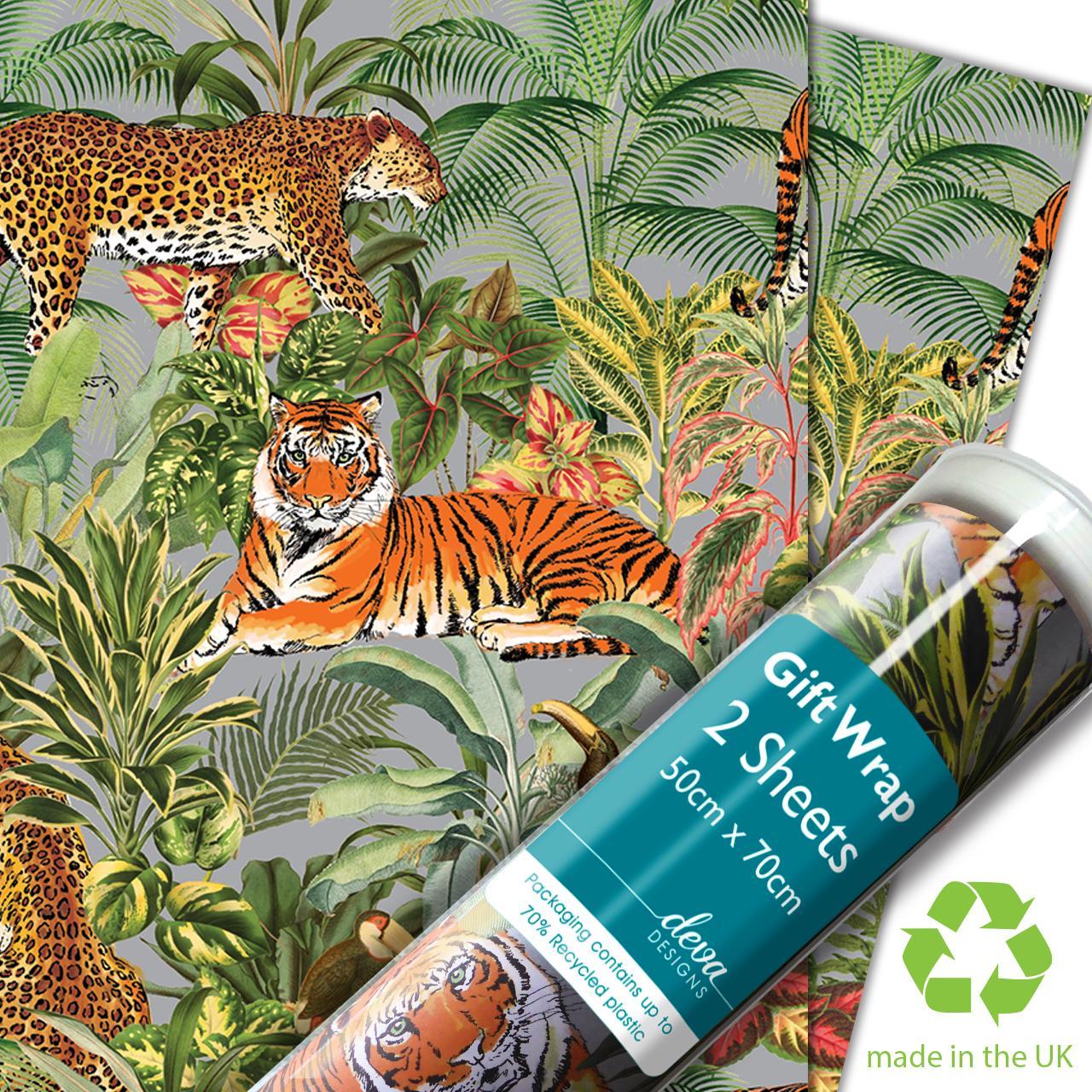 Jungle Tropics Gift Wrap Sheets