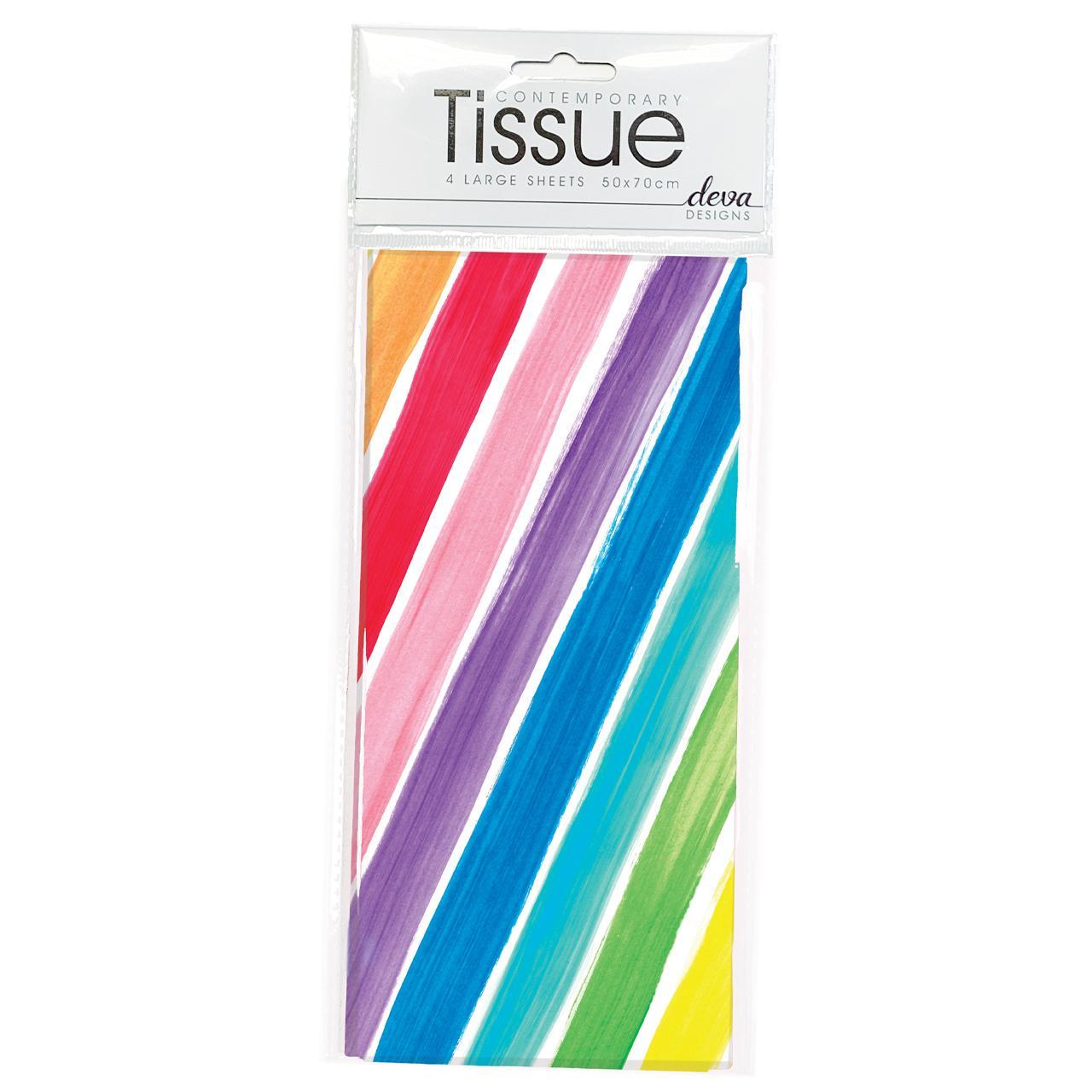 Rainbow Rock Tissue Paper