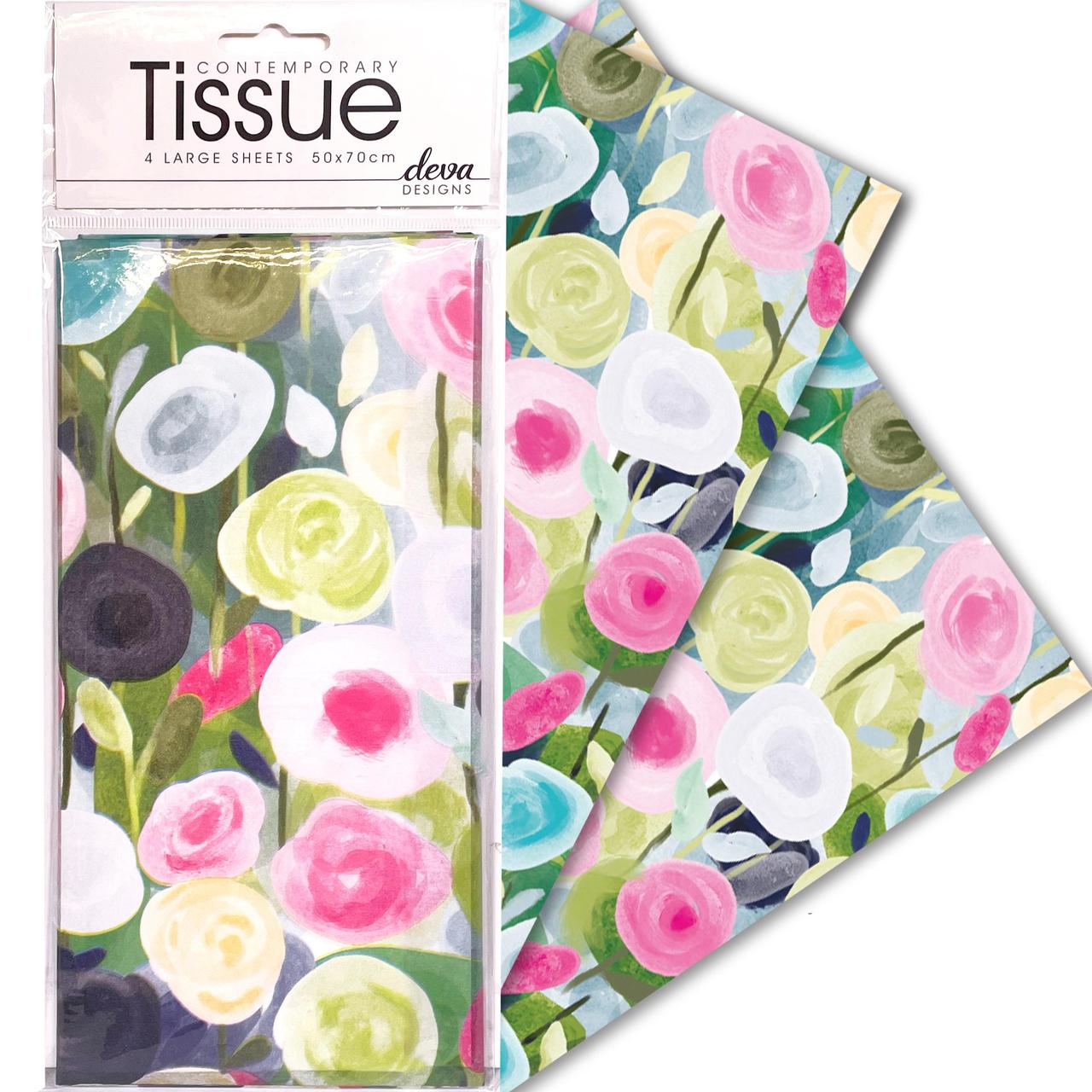 Blooming Blush Tissue Paper