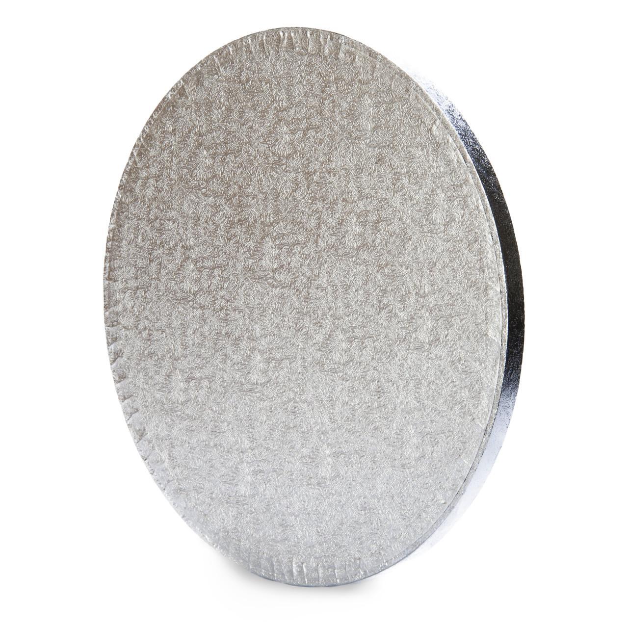 Silver Round Cake Drum, 25cm 