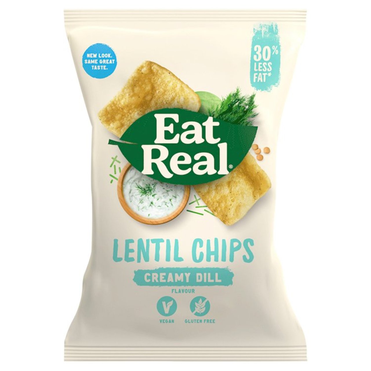 Eat Real Lentil Creamy Dill Flavoured Chips