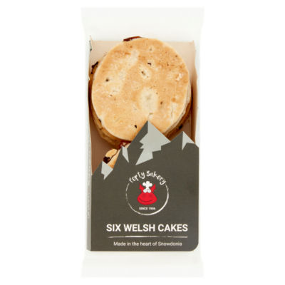 Popty Bakery Welsh Cakes 6 Pack