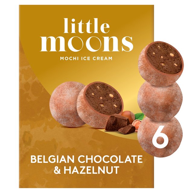 Little Moons Vegan Chocolate Hazelnut Mochi Ice Cream