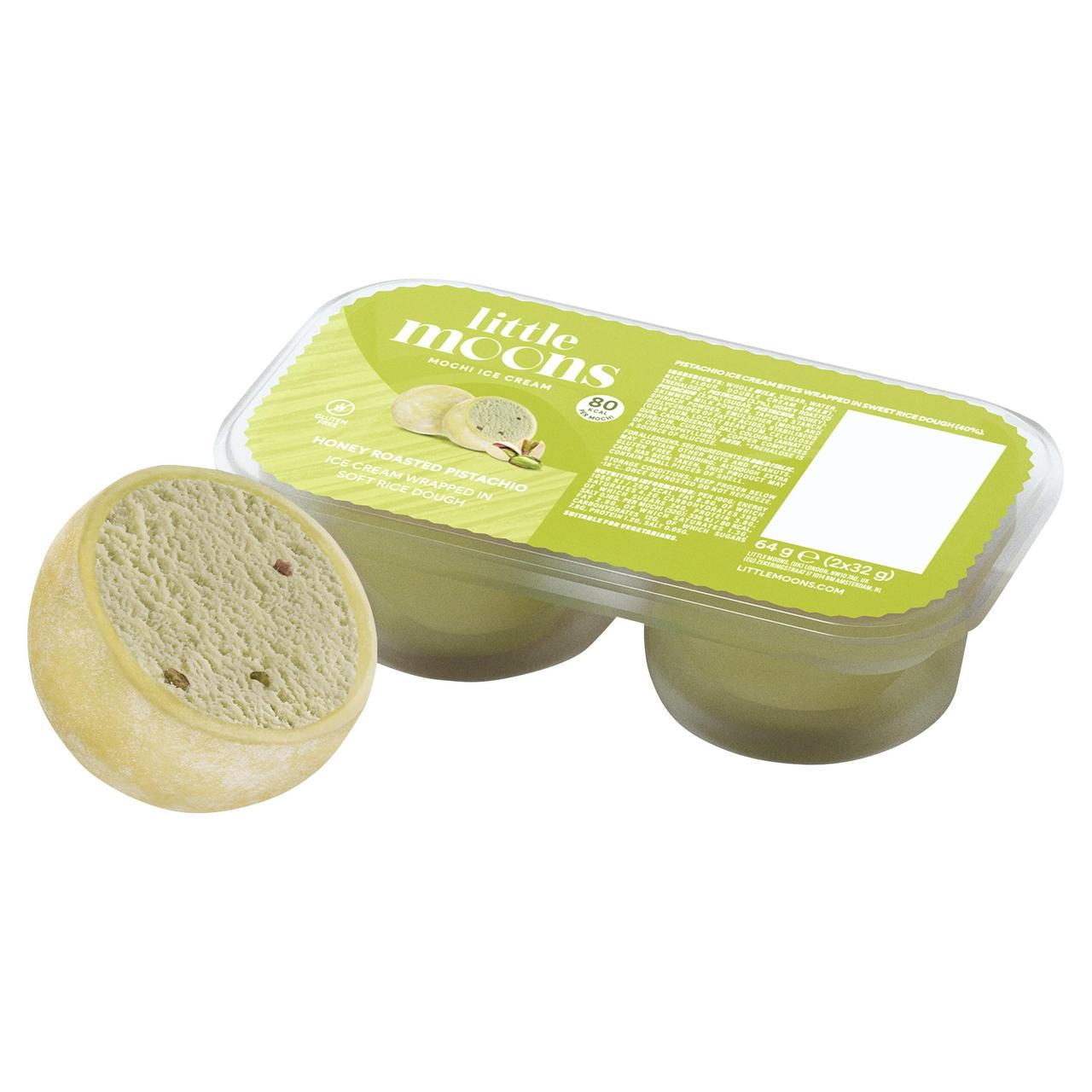 Little Moons Pistachio Mochi Ice Cream 2 pack