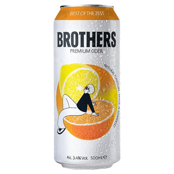 Brothers Best Of The Zest Cider  500ml