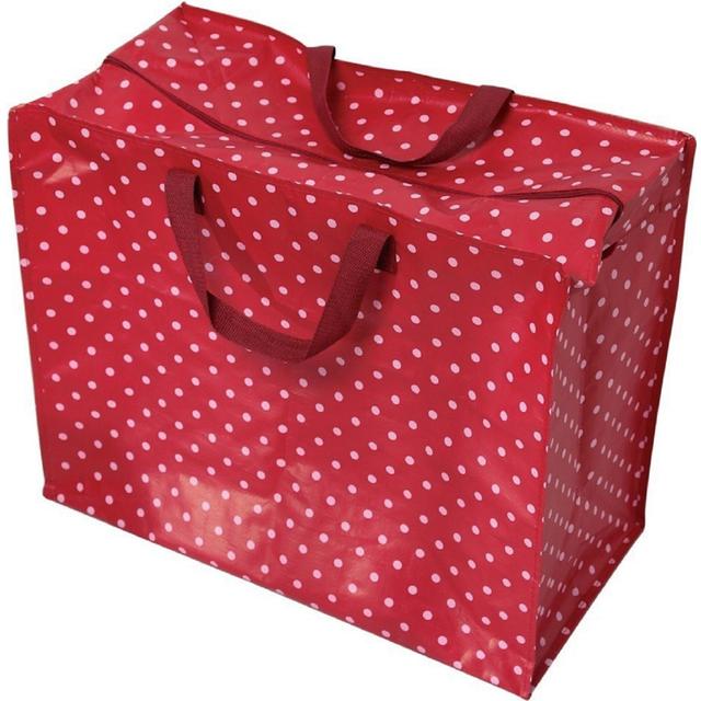 Red Polka Dot Jumbo Storage Bag