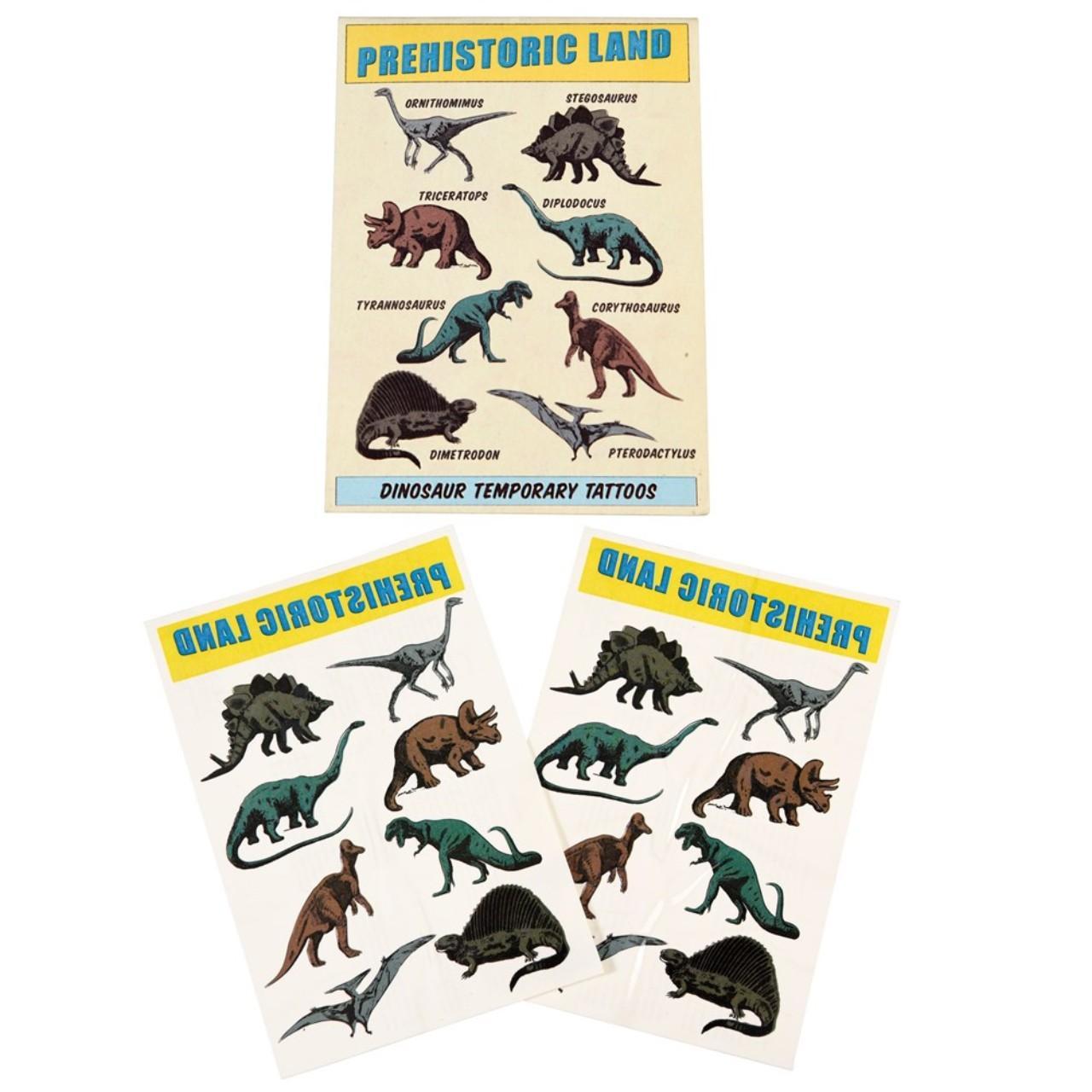 Rex London Prehistoric Land Temporary Tattoos