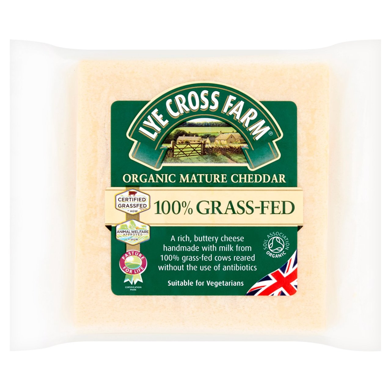 Organic Grass-Fed Mature Cheddar