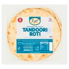 Regal Bakery Traditional Plain Tandoori Roti x6 450g