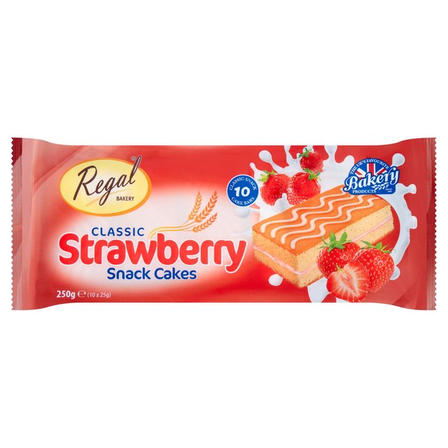 Regal Classic Strawberry Snack Cakes  250g