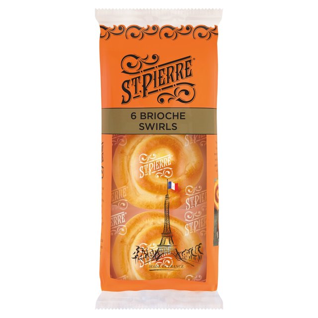 St Pierre Brioche Swirls 6 per pack