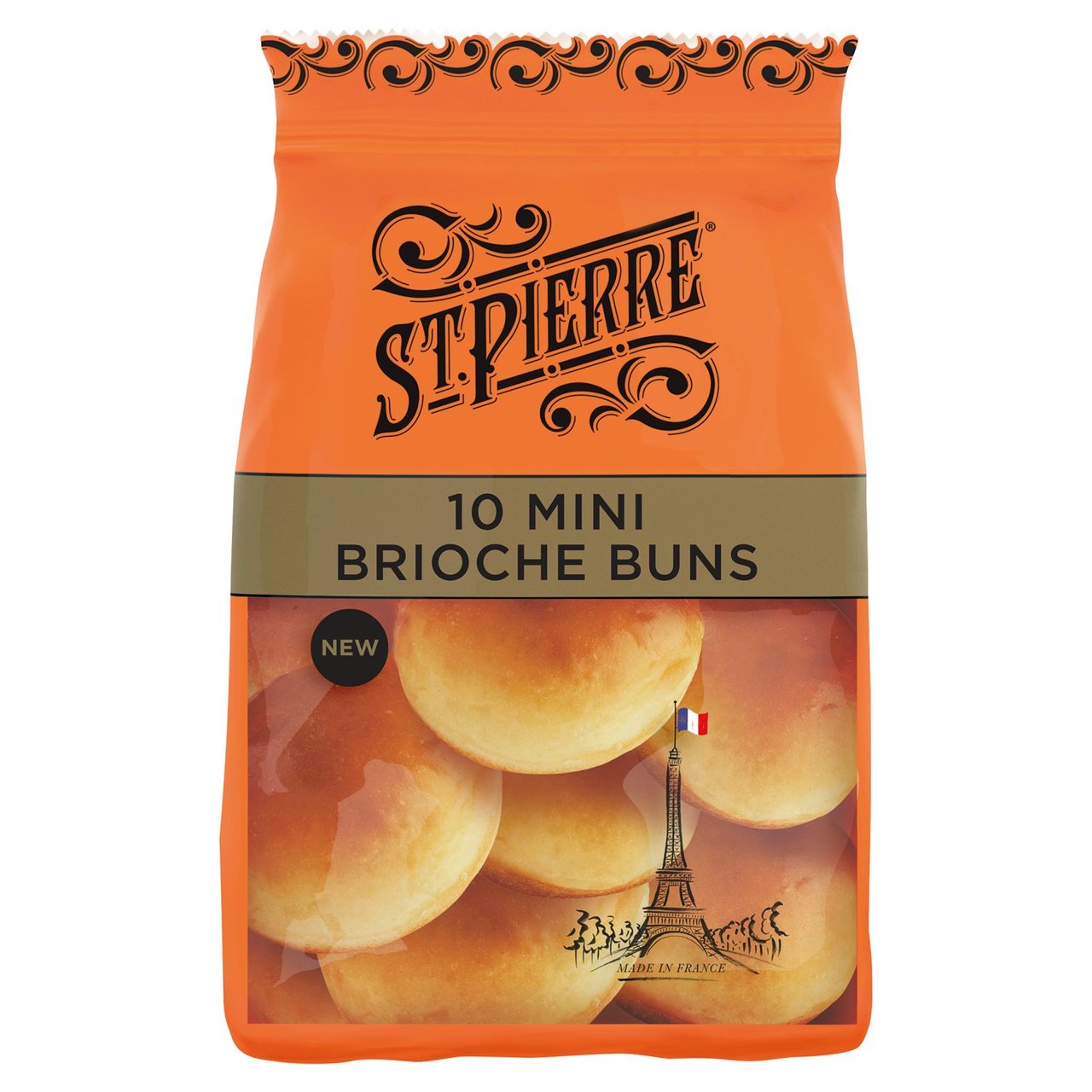 St Pierre Mini Brioche Buns 10 per pack