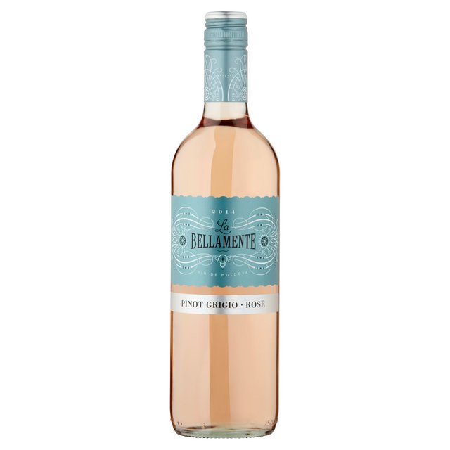 La Bellamente Pinot Grigio Rose 75cl