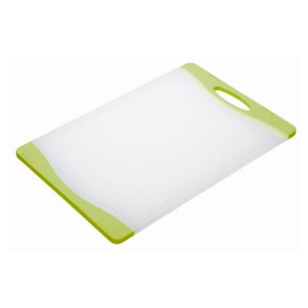 Colourworks Plastic Chopping Board, Green 35cm