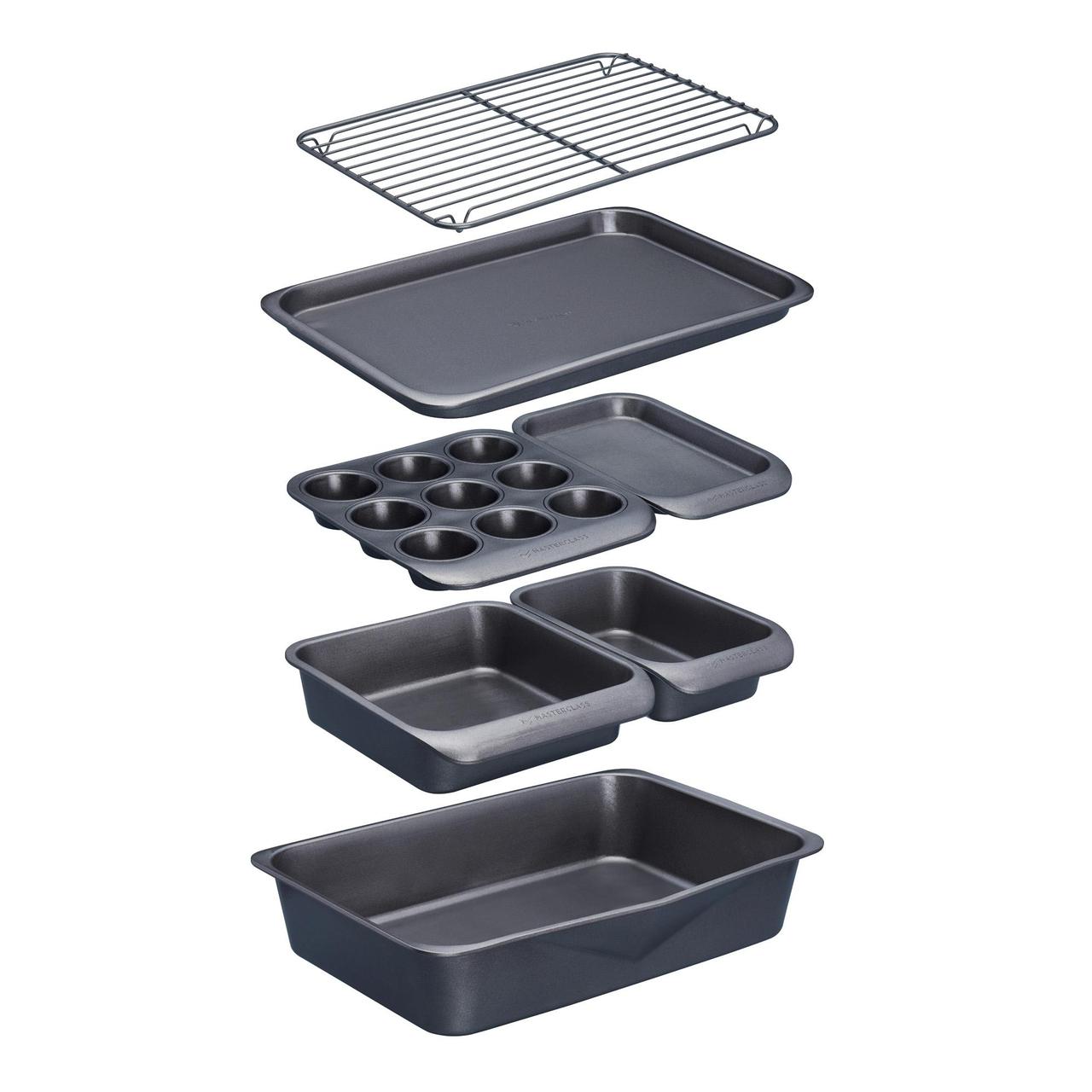 MasterClass Smart Space Stacking Non-Stick Bakeware Set