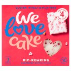 We Love Cake Rip Roaring Raspberry Ripple Slices 4 per pack