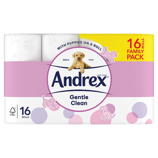 Andrex Family Soft Toilet Rolls x16