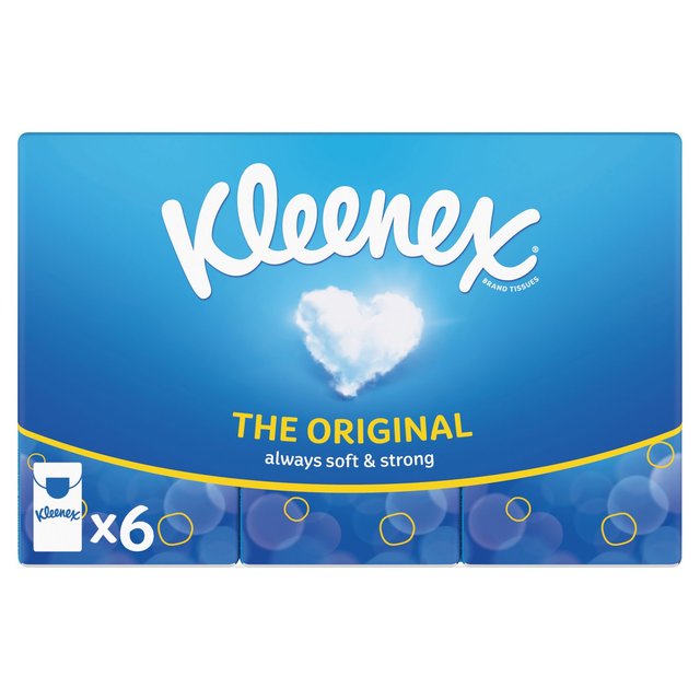 Kleenex Original Pocket Packs 9 Sheets 6 Pack 6 per pack