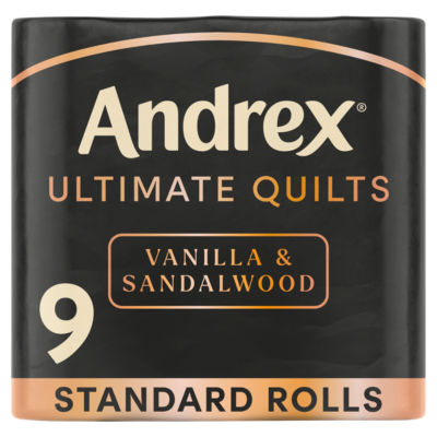 Andrex Ultimate Quilts - Vanilla + Sandalwood Toilet Roll