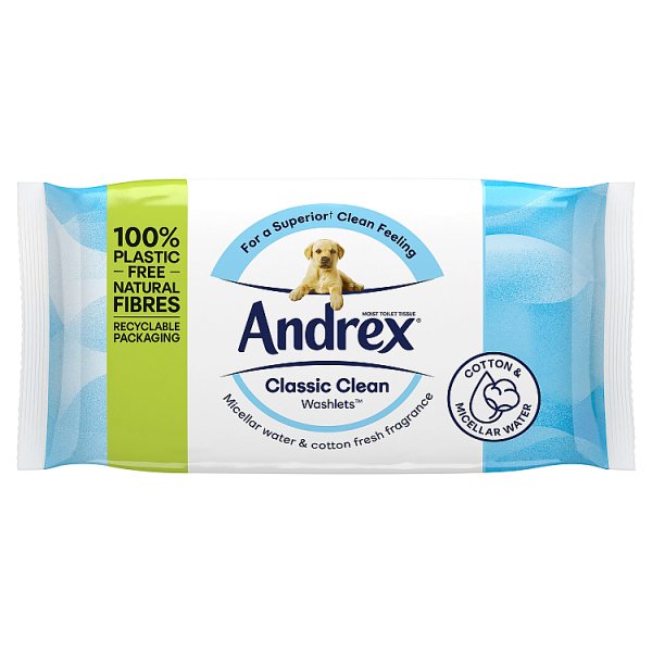 Andrex Ultimate Fresh Flushable Hygiene Wipes