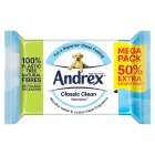 Andrex Ultimate Fresh Mega Flushable Moist Toilet Tissue Wipes Single Pack 50% Extra Sheets x56