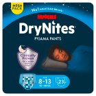 Huggies Drynites Pyjama Pants Age 8-13 Boy Mega  23 per pack