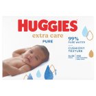 Huggies Extra Care Sensitive 99% Water Baby Wipes, Big Pack