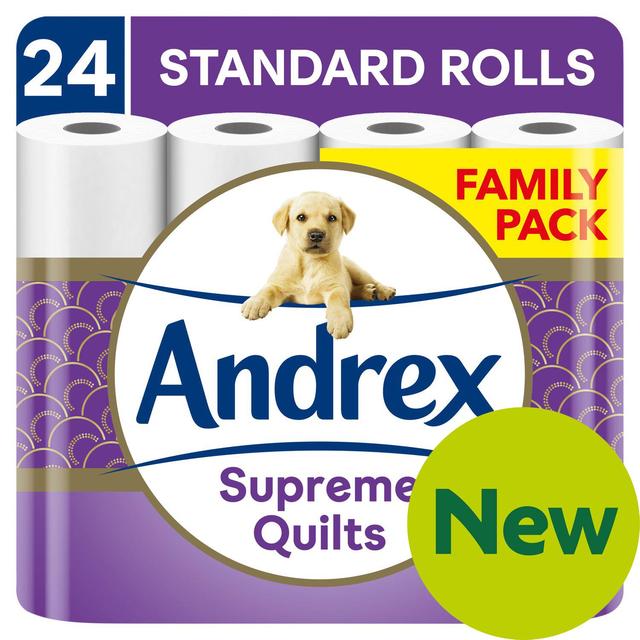 Andrex Ultimate Quilts Toilet Tissue 24 Rolls 