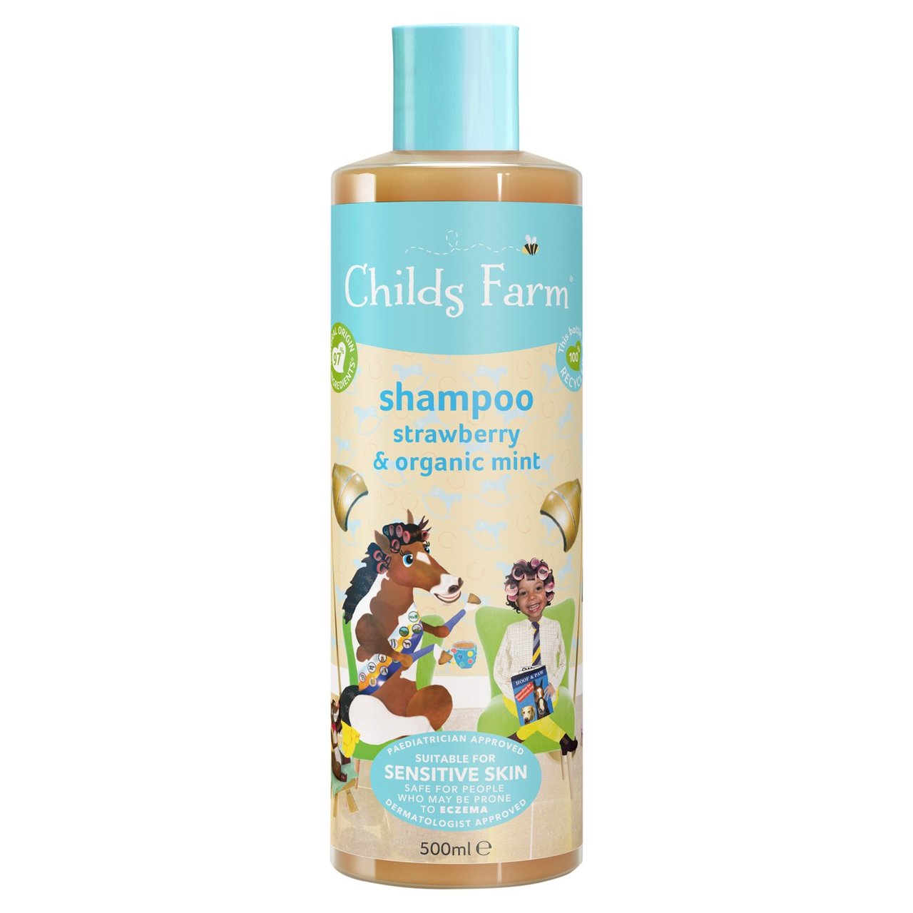 Childs Farm Kids Strawberry & Organic Mint Shampoo 