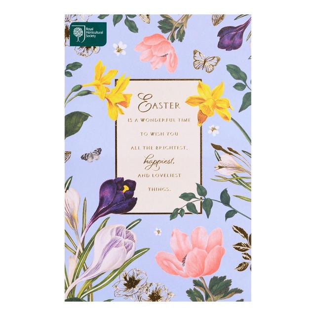 Flower Variety Easter Card  