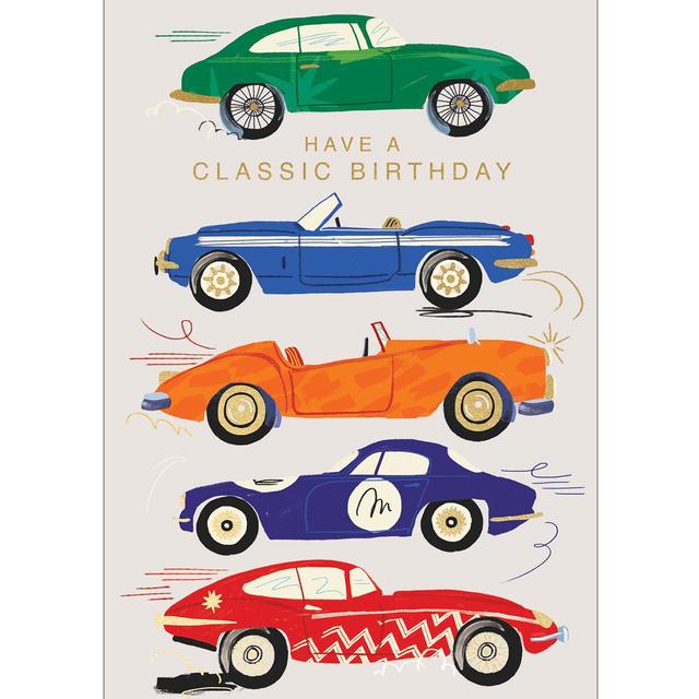 Have a Classic Cars Birthday Card 