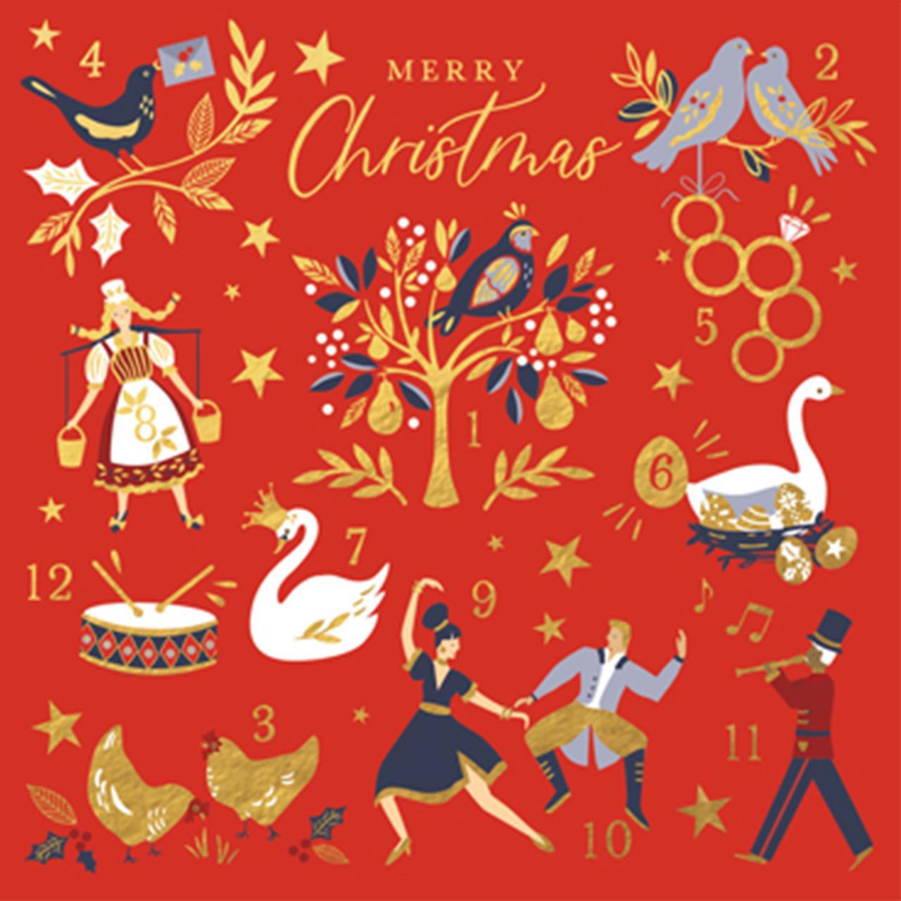 12 Days of Christmas Charity Card Pack