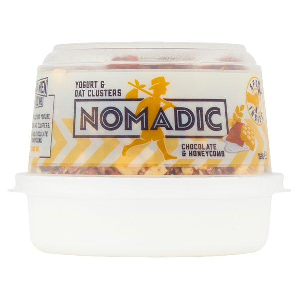 Nomadic Limited Edition Yogurt & Oat Clusters Chocolate with Honeycomb 169g