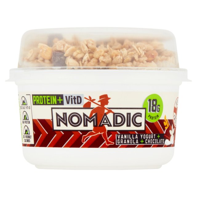 Nomadic Protein+ Granola Vanilla Yogurt & Chocolate 170g