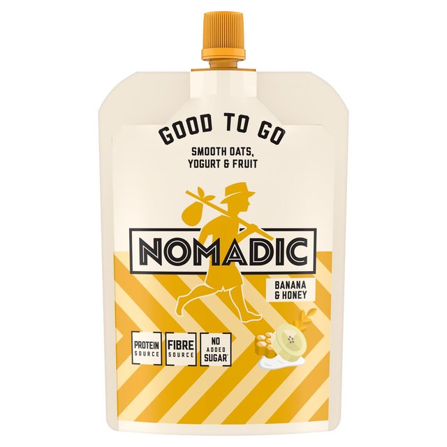 Nomadic Good To Go Banana And Honey Yogurt Fruit And Oats 150g