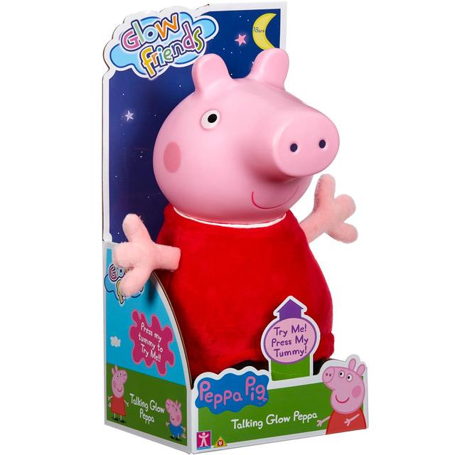 Peppa Pig Glow Friends Talking Glow Peppa Pig Figure 