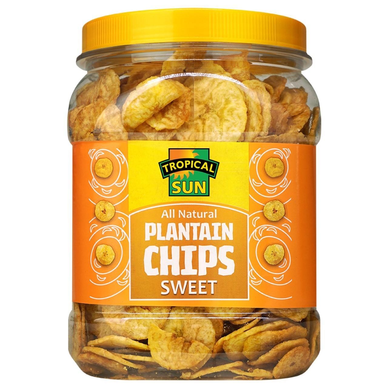 Tropical Sun Plantain Chips Sweet