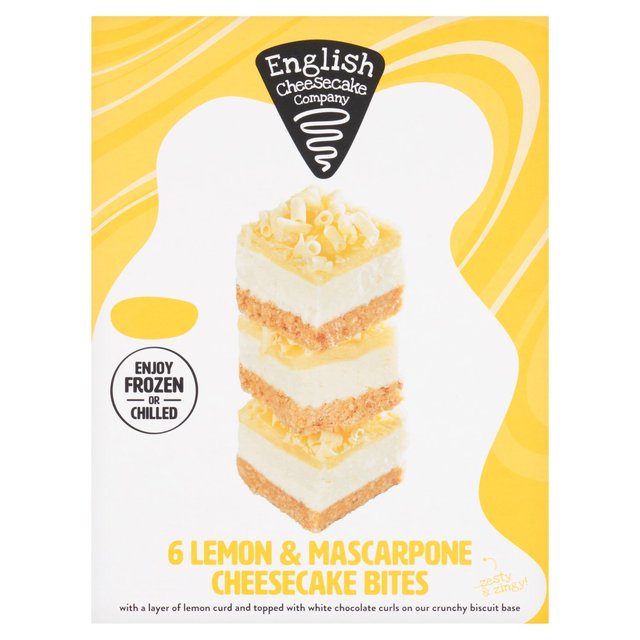 English Cheesecake Company Lemon Cheesecake Bites  210g